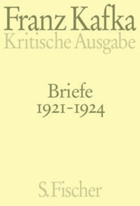 Kafka / Koch |  Briefe 1921-1924 | Buch |  Sack Fachmedien