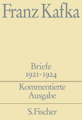 Kafka |  Briefe 1921-1924 | Buch |  Sack Fachmedien