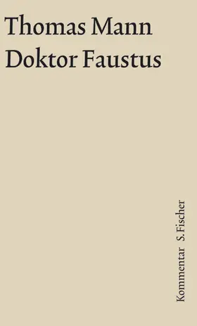 Mann / Wimmer |  Doktor Faustus | Buch |  Sack Fachmedien