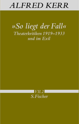 Kerr / Rühle |  Kerr, A: So liegt d. Fall | Buch |  Sack Fachmedien