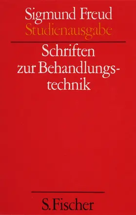 Freud |  Ergänzungsband: Schriften zur Behandlungstechnik | Buch |  Sack Fachmedien