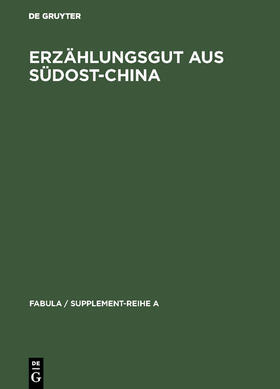 Eberhard |  Erzählungsgut aus Südost-China | Buch |  Sack Fachmedien