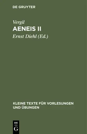 Vergil / Diehl |  Aeneis II | Buch |  Sack Fachmedien