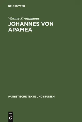 Strothmann |  Johannes von Apamea | Buch |  Sack Fachmedien