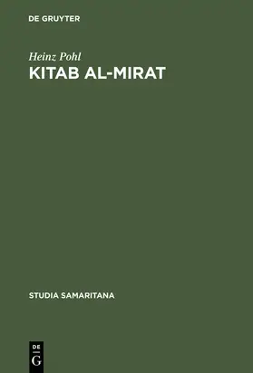 Pohl |  Kitab al-Mirat | Buch |  Sack Fachmedien