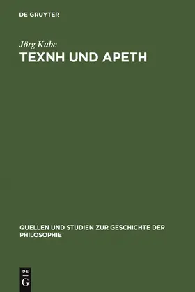 Kube |  TEXNH und APETH | Buch |  Sack Fachmedien