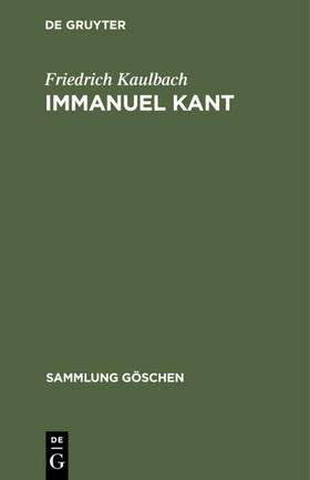 Kaulbach |  Immanuel Kant | Buch |  Sack Fachmedien