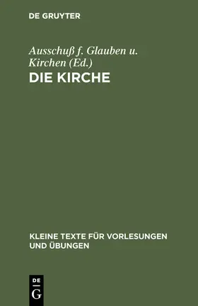  Die Kirche | Buch |  Sack Fachmedien