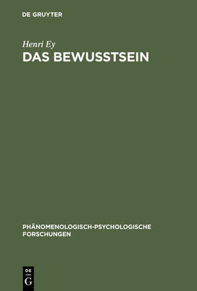 Ey |  Das Bewusstsein | Buch |  Sack Fachmedien