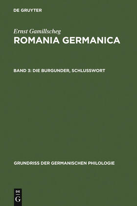 Gamillscheg |  Die Burgunder, Schlußwort | Buch |  Sack Fachmedien