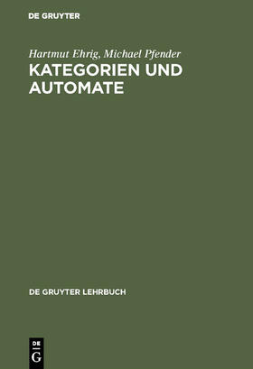 Pfender / Ehrig |  Kategorien und Automate | Buch |  Sack Fachmedien