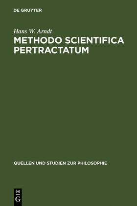 Arndt |  Methodo scientifica pertractatum | Buch |  Sack Fachmedien