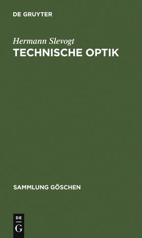 Slevogt |  Technische Optik | Buch |  Sack Fachmedien