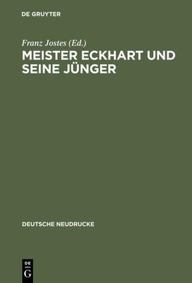 Jostes |  Meister Eckhart und seine Jünger | Buch |  Sack Fachmedien