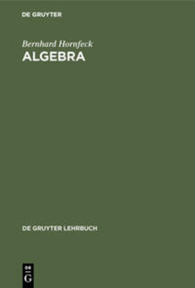 Hornfeck |  Algebra | Buch |  Sack Fachmedien