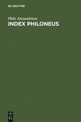 Mayer |  Index Philoneus | Buch |  Sack Fachmedien