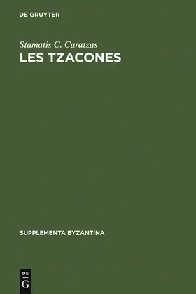 Caratzas |  Les Tzacones | Buch |  Sack Fachmedien