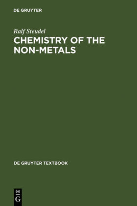 Steudel / Zuckerman / Nachod |  Chemistry of the Non-Metals | Buch |  Sack Fachmedien