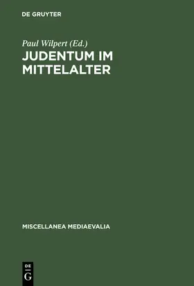 Wilpert |  Judentum im Mittelalter | Buch |  Sack Fachmedien