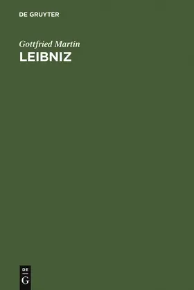 Martin |  Leibniz | Buch |  Sack Fachmedien