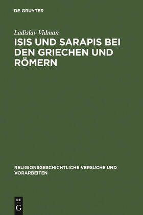 Vidman |  Isis und Sarapis bei den Griechen und Römern | Buch |  Sack Fachmedien