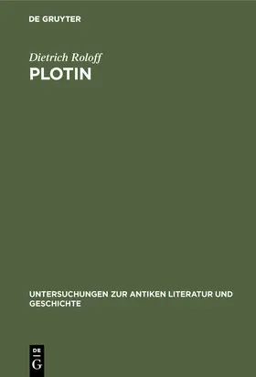 Roloff |  Plotin | Buch |  Sack Fachmedien