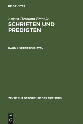 Francke |  Streitschriften | Buch |  Sack Fachmedien