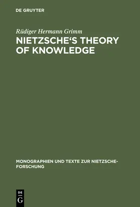 Grimm |  Nietzsche's Theory of Knowledge | Buch |  Sack Fachmedien