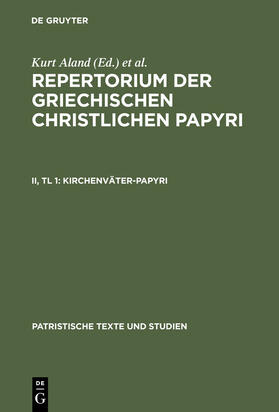 Rosenbaum / Aland |  Kirchenväter-Papyri | Buch |  Sack Fachmedien
