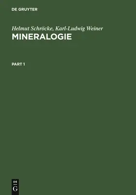 Weiner / Schröcke |  Mineralogie | Buch |  Sack Fachmedien