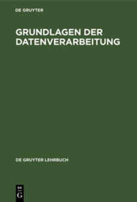 Degruyter |  Grundlagen der Datenverarbeitung | Buch |  Sack Fachmedien