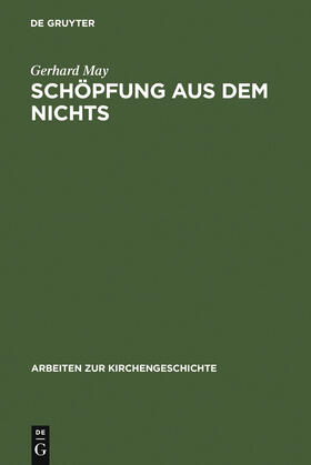 May |  Schöpfung aus dem Nichts | Buch |  Sack Fachmedien