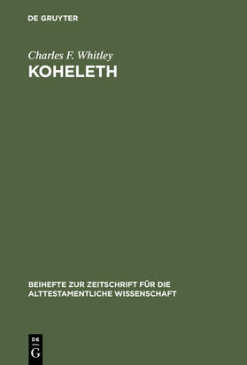 Whitley |  Koheleth | Buch |  Sack Fachmedien