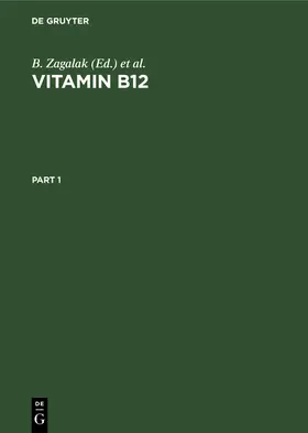 Zagalak / Friedrich |  Vitamin B12 | Buch |  Sack Fachmedien