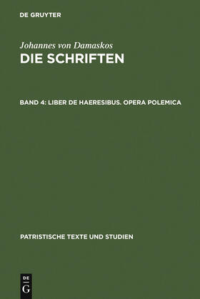 Kotter |  Liber de haeresibus. Opera polemica | Buch |  Sack Fachmedien