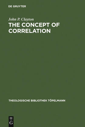 Clayton |  The Concept of Correlation | Buch |  Sack Fachmedien