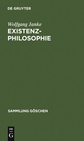 Janke |  Existenzphilosophie | Buch |  Sack Fachmedien