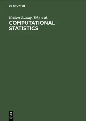 Naeve / Büning |  Computational Statistics | Buch |  Sack Fachmedien