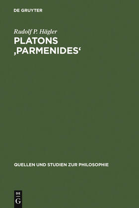 Hägler |  Platons 'Parmenides' | Buch |  Sack Fachmedien