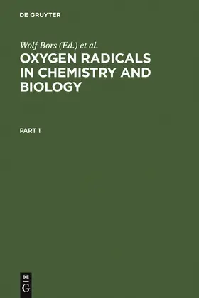 Bors / Tait / Saran |  Oxygen Radicals in Chemistry and Biology | Buch |  Sack Fachmedien