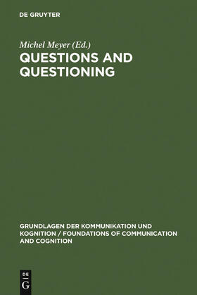 Meyer |  Questions and Questioning | Buch |  Sack Fachmedien