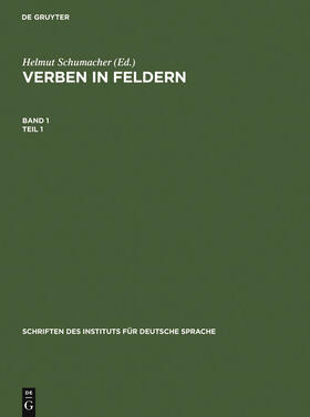 Schumacher |  Verben in Feldern | Buch |  Sack Fachmedien