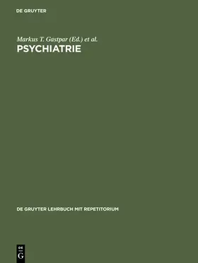 Gastpar / Linden / Kasper |  Psychiatrie | Buch |  Sack Fachmedien