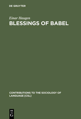 Haugen |  Blessings of Babel | Buch |  Sack Fachmedien