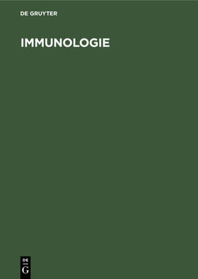 Degruyter |  Immunologie | Buch |  Sack Fachmedien