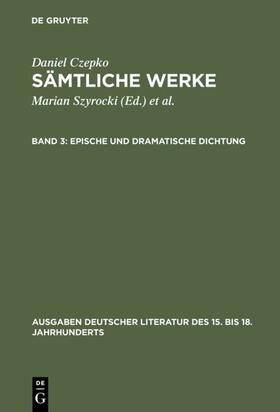 Seelbach |  Epische und dramatische Dichtung | Buch |  Sack Fachmedien