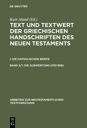Mink / Aland / Benduhn-Mertz |  1: Die Auswertung (P23¿999). 2: Die Auswertung (1003¿2805) | Buch |  Sack Fachmedien