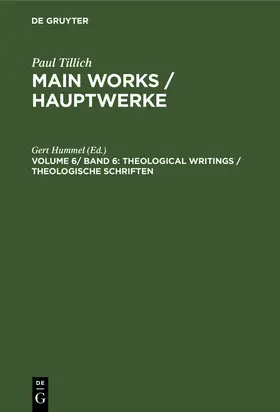 Hummel |  Theological Writings / Theologische Schriften | Buch |  Sack Fachmedien