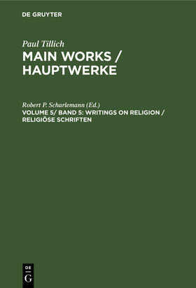 Scharlemann |  Writings on Religion / Religiöse Schriften | Buch |  Sack Fachmedien