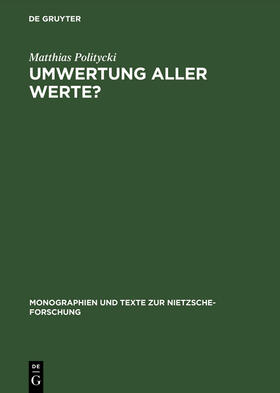 Politycki |  Umwertung aller Werte? | Buch |  Sack Fachmedien